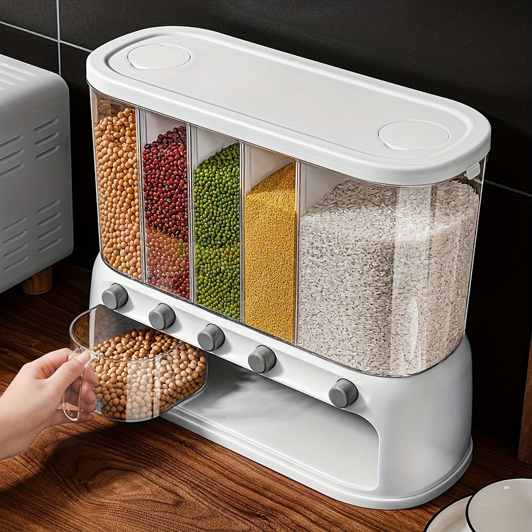 NNETM Kitchen Storage Container with Dividers