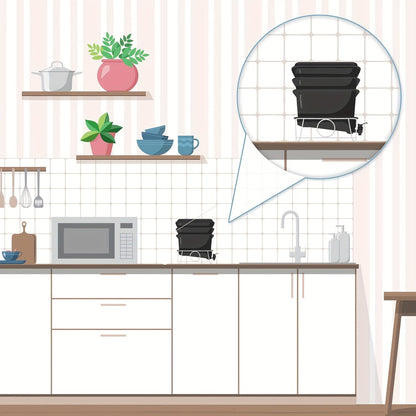 NNETM Worm Compost Bin Kitchen System
