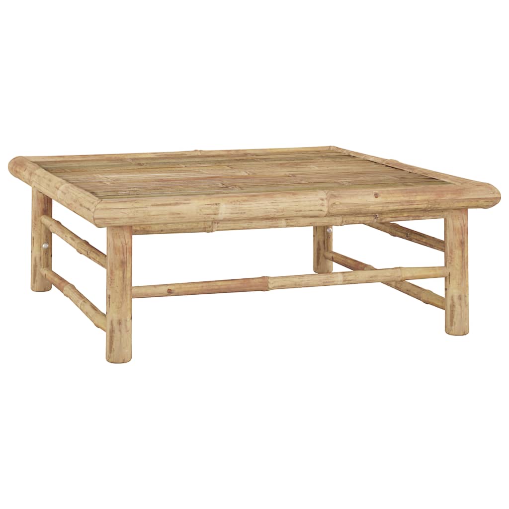 NNEVL Garden Table 65x65x30 cm Bamboo