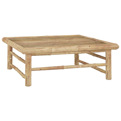NNEVL Garden Table 65x65x30 cm Bamboo
