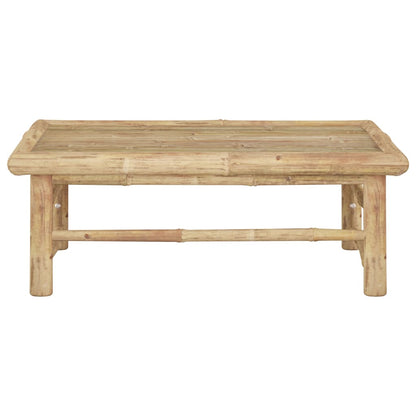 NNEVL Garden Table 65x65x30 cm Bamboo