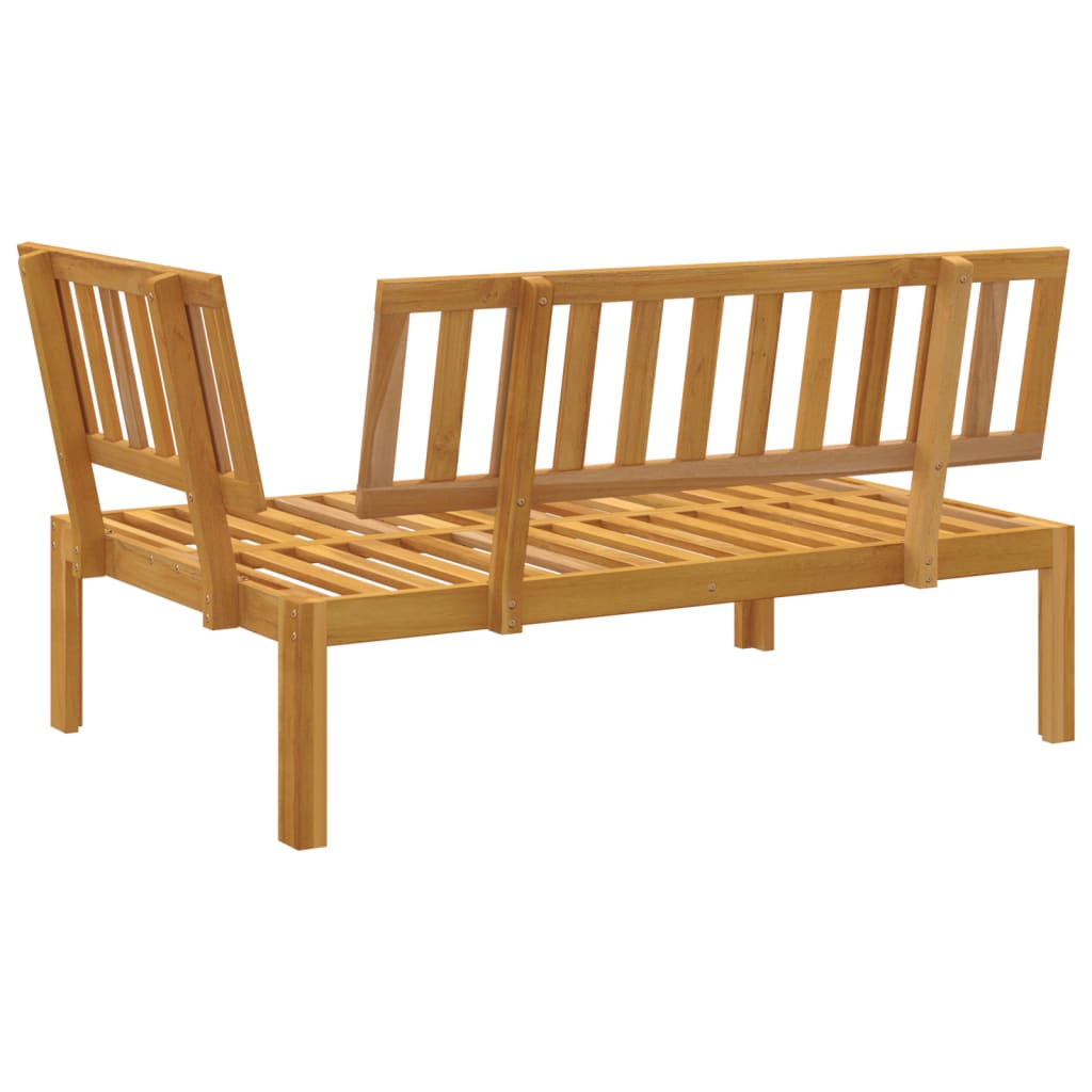 NNEVL Garden Pallet Corner Sofa Solid Wood Acacia