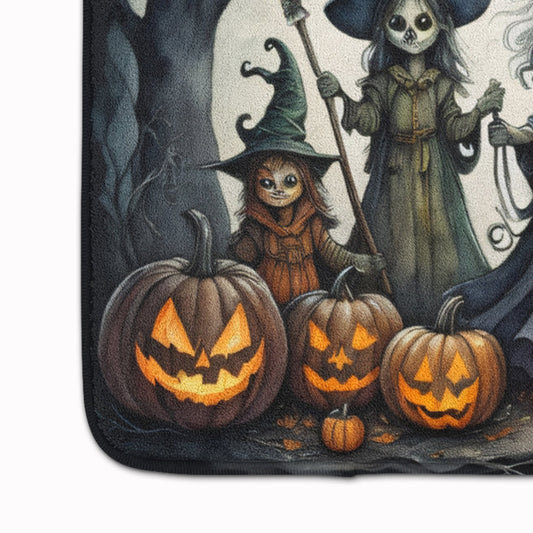 Witches Spooky Halloween Memory Foam Kitchen Mat