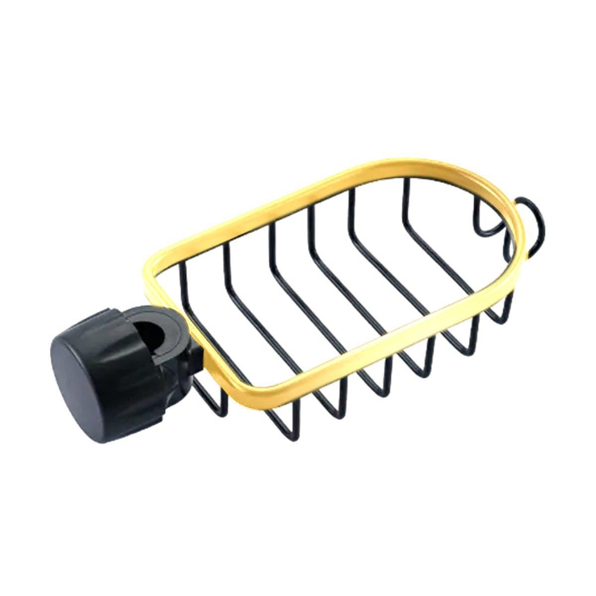 Adjustable Faucet Sink Shelf Drainage Rack Kitchen Storage Organizer for Home