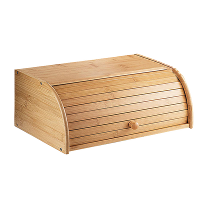 NNEDSZ Bamboo Bread Box Kitchen Storage