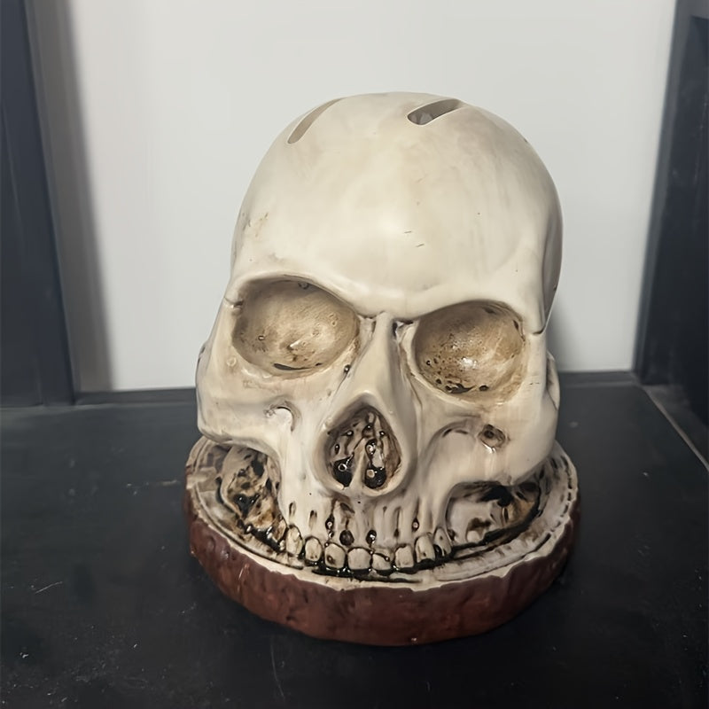 Skull Knife Holder Kitchen Storage Rack