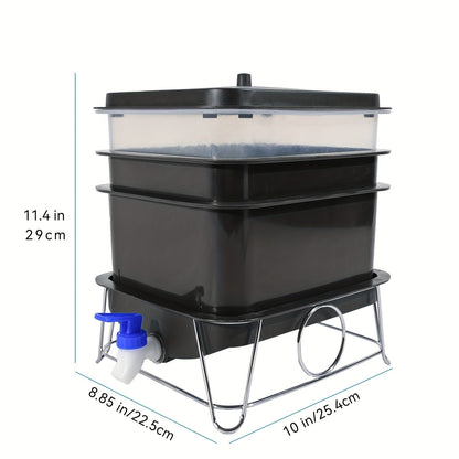 NNETM Worm Compost Bin Kitchen System